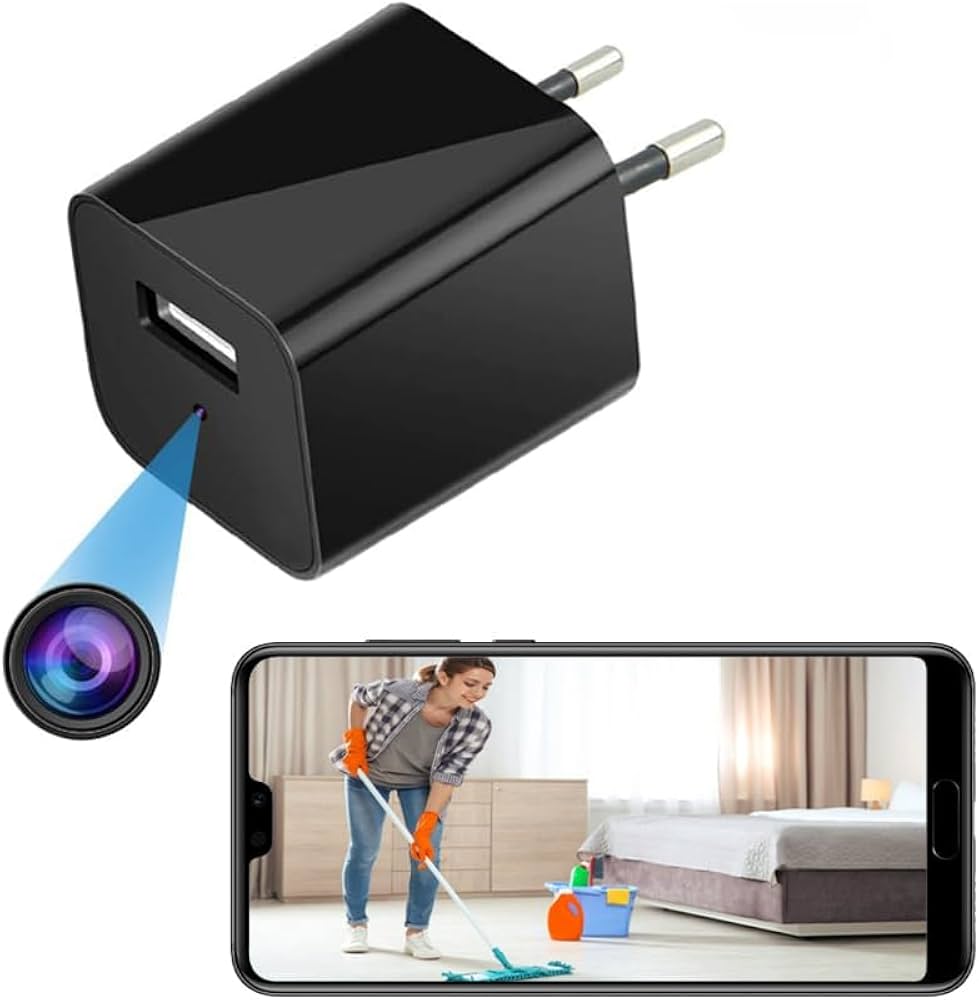 Hidden Camera Charger  – WallEye Adaptive Surveillance Power Module v5.6 Model WE-OmniVision Nexus Covert Charger Unit