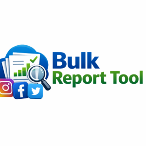 Bulk Report Tool - version 340.23.2324.24.1 ( works in all social media platforms)